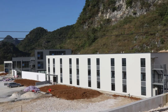 來賓義來水泥廠鋼構(gòu)辦公室
